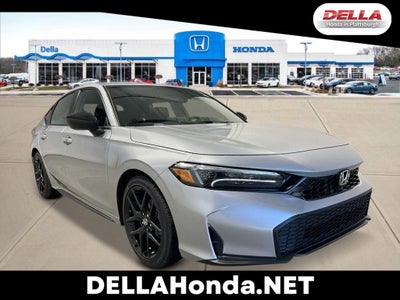 2026 Honda Civic Hatchback Sport Front-wheel Drive Transmission-Auto