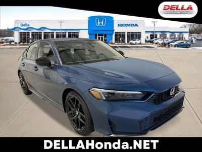 2026 Honda Civic Sedan Sport Front Wheel Drive CVT