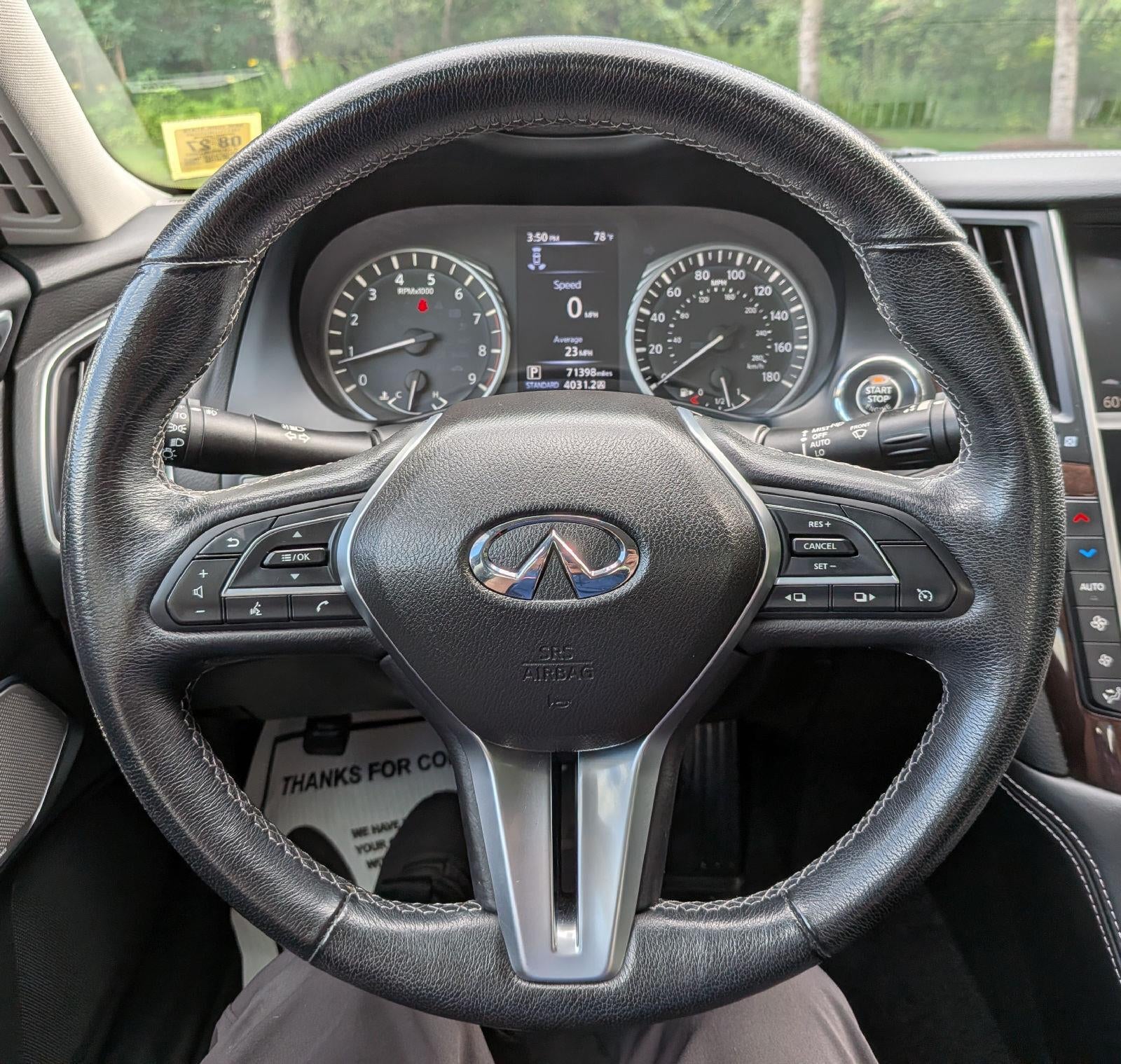 2018 INFINITI Q50 3.0t LUXE