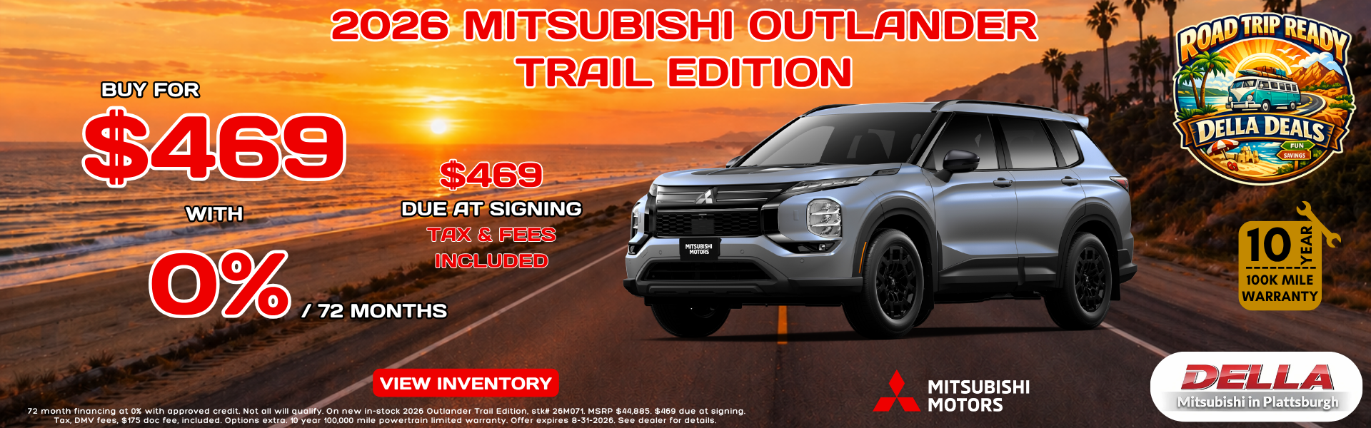 2026 Mitsubishi Outlander