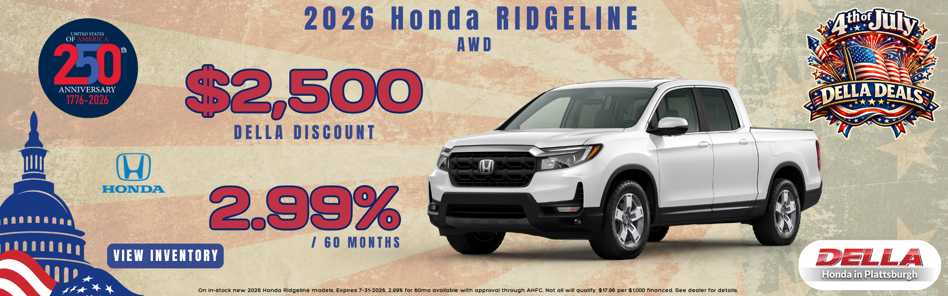2026 Honda Ridgeline