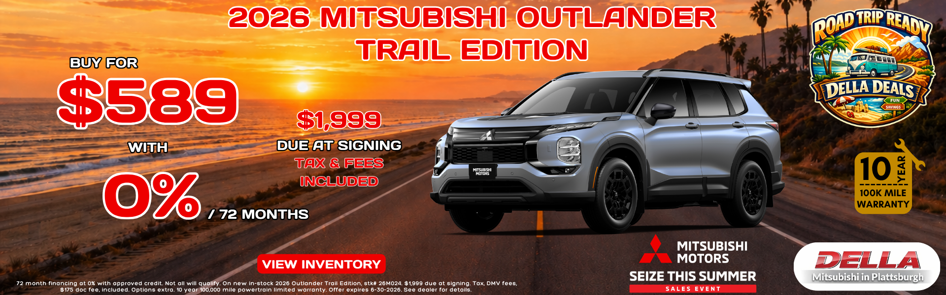 2026 Mitsubishi Outlander