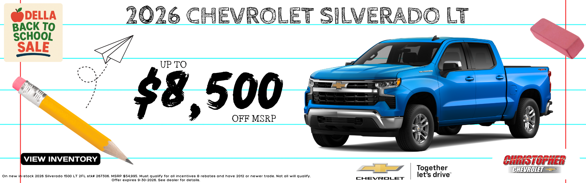 2026 Chevrolet Silverado Sale