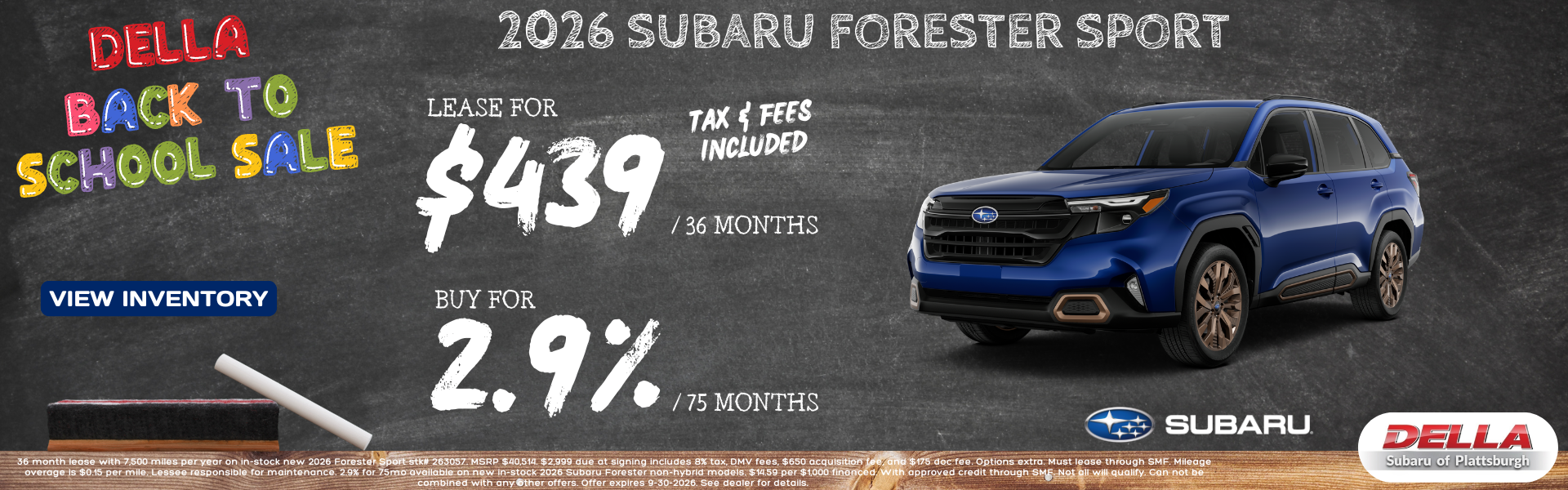 2026 Subaru Forester