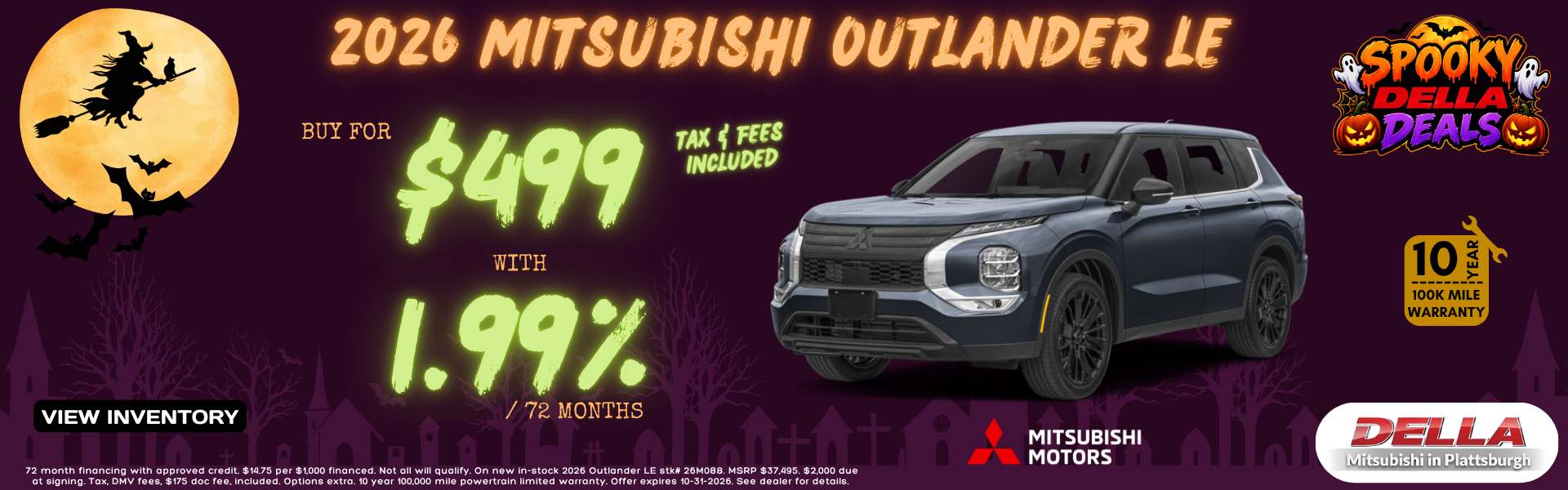 2026 Mitsubishi Outlander