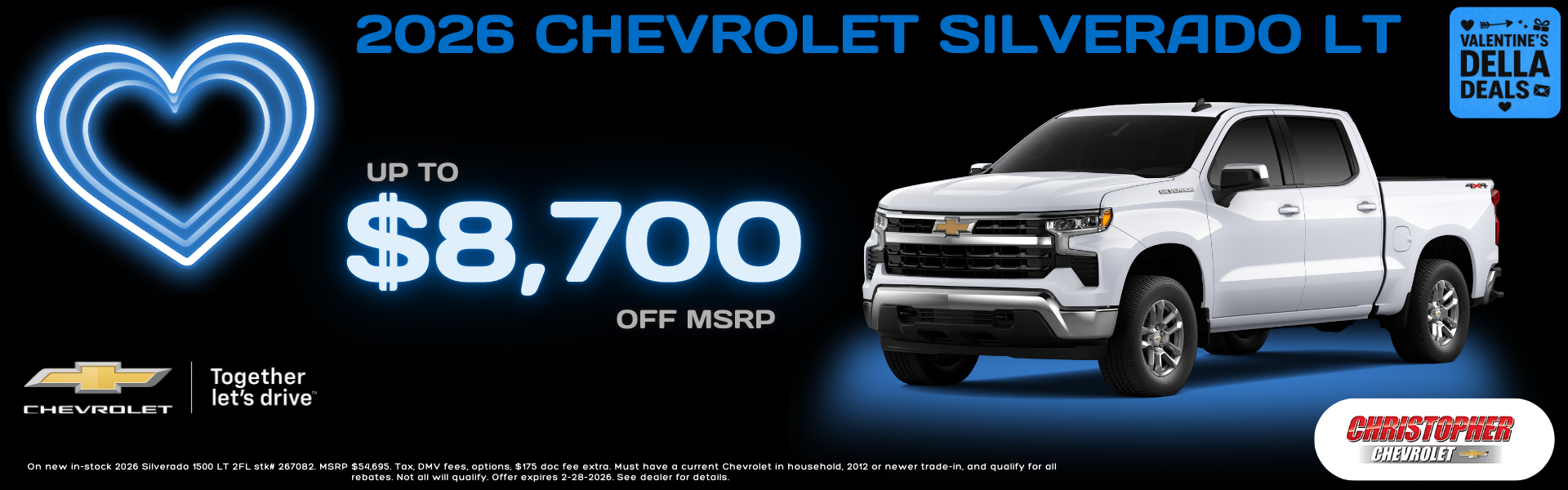 2026 Chevy Silverado for sale