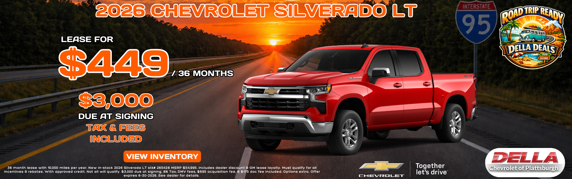 2026 Chevy Silverado for sale