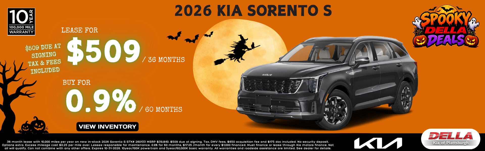 2026 Kia Sorento for sale