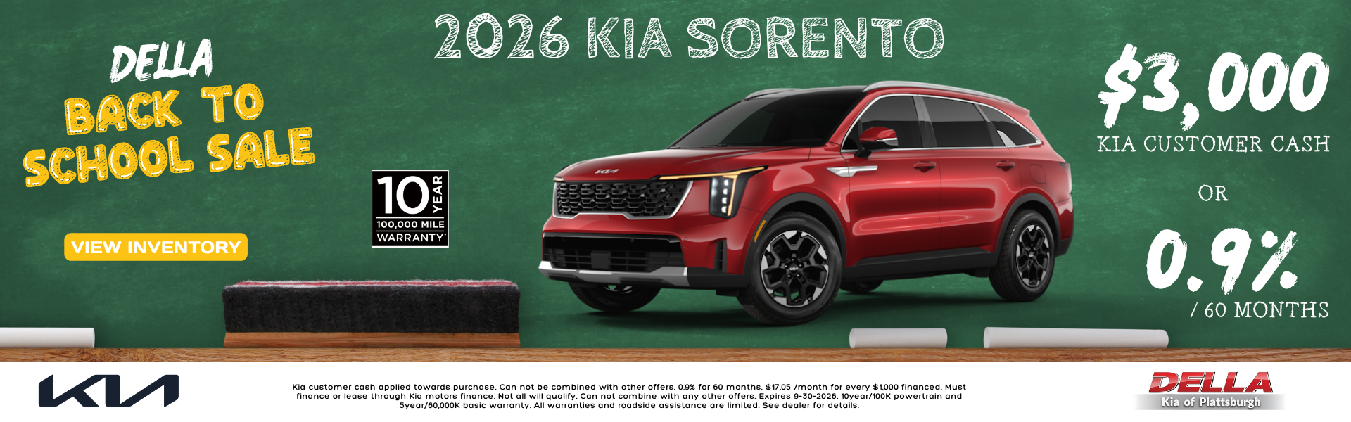 2026 Kia Sorento for sale