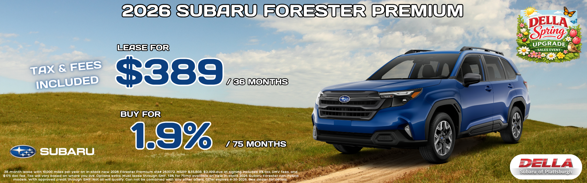 2026 Subaru Forester